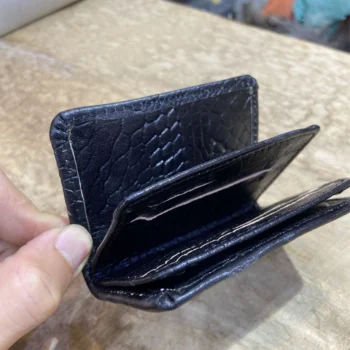 جا کارتی بدون دکمه چرم مدل آﯾﻨﺪه