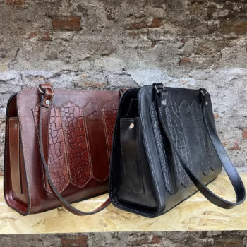 کیف بزرگ زنانه کلاسیک چرم طبیعی مدل ﺳﺪﯾﺪ