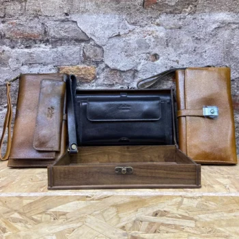 کیف پول پالتویی چرم مردانه مدل جیران