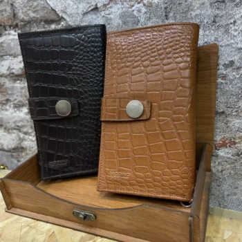 کیف پول زنانه چرم مدل اﯾﮑﺎد