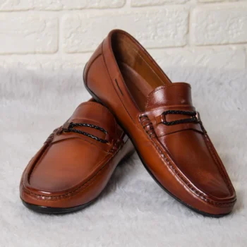 کفش چرم مردانه مدل ارشا