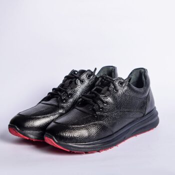 کتانی چرم زنانه مدل فلورا