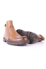 بوت چرم مردانه مدل پشت دکمه ای - تصویر 14