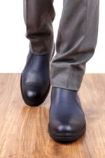 بوت چرم مردانه مدل پشت دکمه ای - تصویر 23