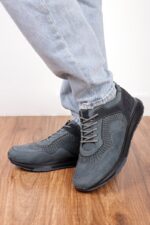 کتانی چرم مردانه کد MP - تصویر 16