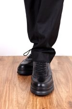 کتانی چرم مردانه کد E1 - تصویر 14