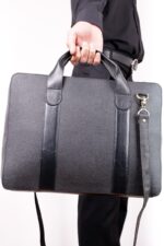 کیف اداری مردانه چرم کد 2027 - تصویر 4