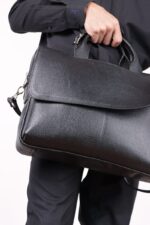 کیف اداری مردانه چرم کد 2028 - تصویر 6