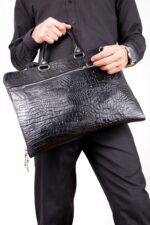 کیف اداری مردانه چرم کد 2032 - تصویر 19