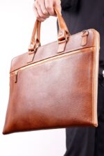 کیف اداری مردانه چرم کد 2032 - تصویر 16