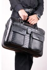 کیف اداری مردانه چرم کد 2029 - تصویر 3