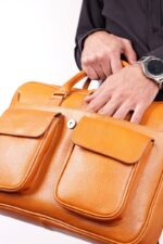 کیف اداری مردانه چرم کد 2030 - تصویر 3