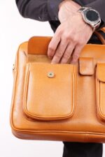 کیف اداری مردانه چرم کد 2030 - تصویر 6