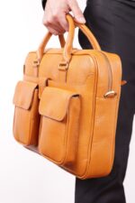 کیف اداری مردانه چرم کد 2030 - تصویر 4