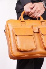 کیف اداری مردانه چرم کد 2030 - تصویر 7