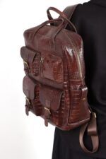 کوله چرم کد 6001 - تصویر 28