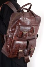 کوله چرم کد 6001 - تصویر 27