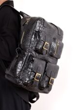 کوله چرم کد 6001 - تصویر 21