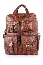 کوله چرم کد 6001