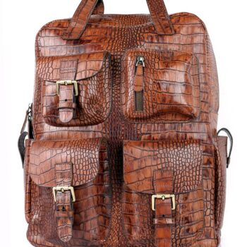 کوله چرم کد 6001