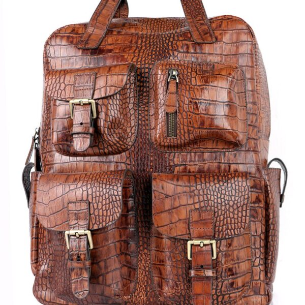 کوله چرم کد 6001