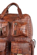 کوله چرم کد 6001 - تصویر 8