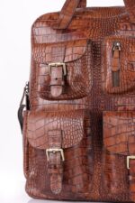 کوله چرم کد 6001 - تصویر 7