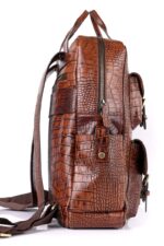 کوله چرم کد 6001 - تصویر 3