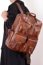 کوله چرم کد 6001 - تصویر 10