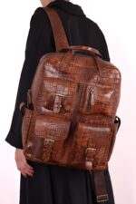 کوله چرم کد 6001 - تصویر 18