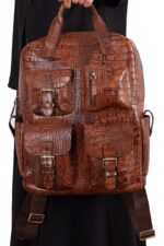 کوله چرم کد 6001 - تصویر 19