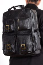 کوله چرم کد 6002 - تصویر 17