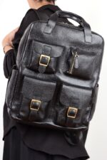 کوله چرم کد 6002 - تصویر 13