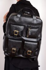 کوله چرم کد 6002 - تصویر 12