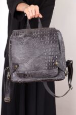 کوله چرم کد 6003 - تصویر 14