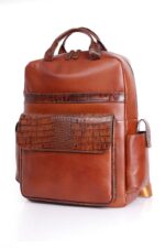 کوله چرم کد 6004