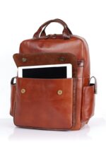 کوله چرم کد 6004 - تصویر 5