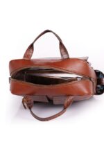 کوله چرم کد 6004 - تصویر 6