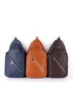 کیف دوشی چرم مردانه کد1036 - تصویر 15