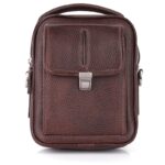 کیف دوشی چرم مردانه کد1038