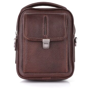 کیف دوشی چرم مردانه کد1038