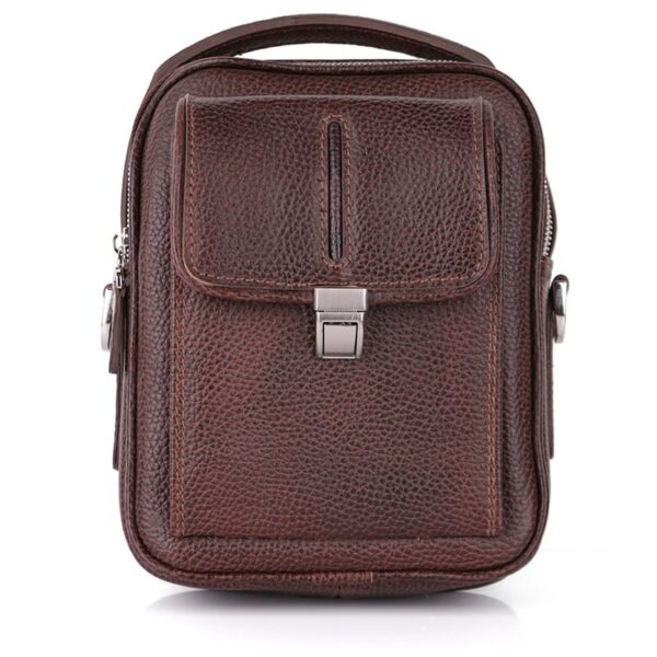 کیف دوشی چرم مردانه کد1038