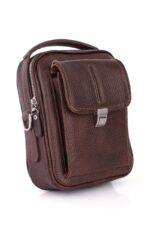 کیف دوشی چرم مردانه کد1038 - تصویر 8