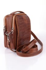 کیف دوشی چرم مردانه کد1040 - تصویر 6