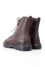 بوت چرم مردانه برای استایل اسپرت - تصویر 4