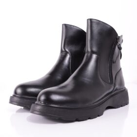 بوت چرم زنانه مناسب روزمره