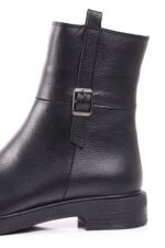 بوت چرم زنانه مناسب استایل خاص - تصویر 5