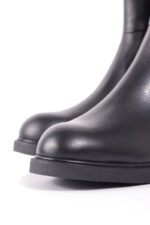 بوت چرم زنانه مناسب استایل خاص - تصویر 3