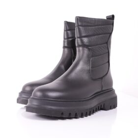 بوت چرم زنانه کد 2034