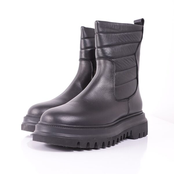 بوت چرم زنانه کد 2034